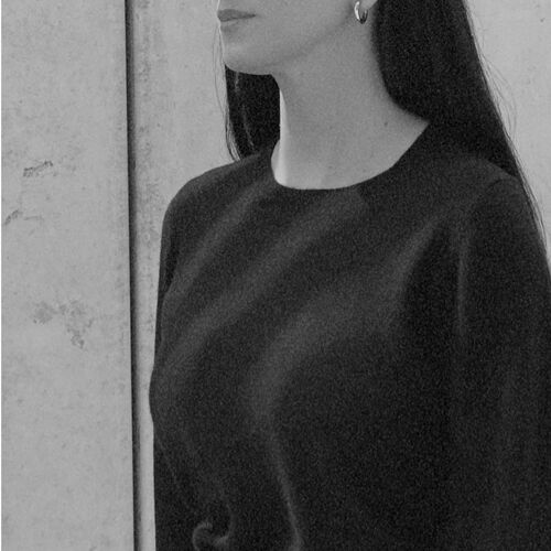 Basic kasjmier trui met ronde hals